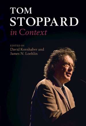 Tom Stoppard in Context de David Kornhaber