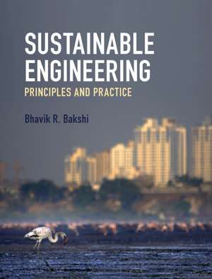 Sustainable Engineering: Principles and Practice de Bhavik R. Bakshi