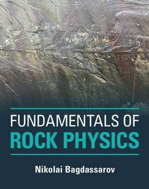 Fundamentals of Rock Physics de Nikolai Bagdassarov