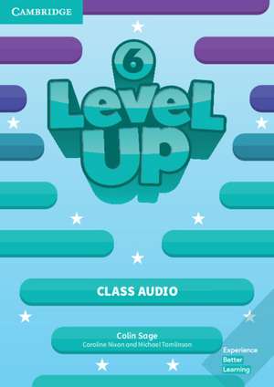 Level Up Level 6 Class Audio CDs (5) de Colin Sage