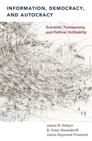 Information, Democracy, and Autocracy: Economic Transparency and Political (In)Stability de James R. Hollyer