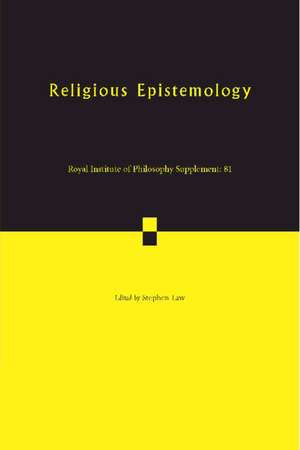 Religious Epistemology de Stephen Law