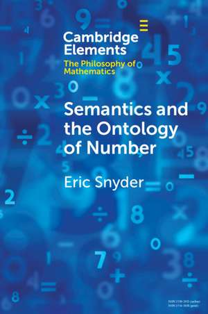 Semantics and the Ontology of Number de Eric Snyder