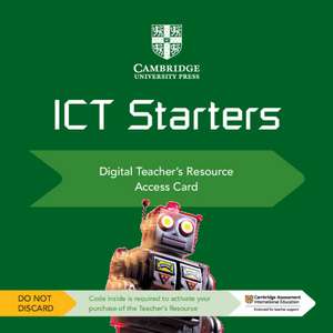 Cambridge ICT Starters Digital Teacher's Resource Access Card de Victoria Wright