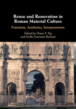 Reuse and Renovation in Roman Material Culture: Functions, Aesthetics, Interpretations de Diana Y. Ng