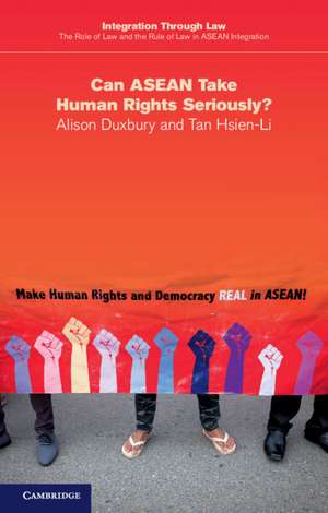 Can ASEAN Take Human Rights Seriously? de Alison Duxbury