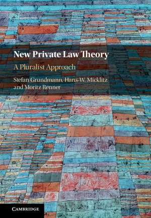 New Private Law Theory: A Pluralist Approach de Stefan Grundmann