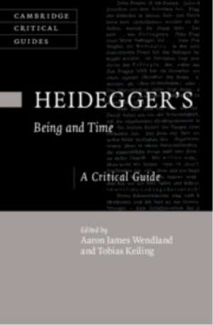 Heidegger's Being and Time de Aaron James Wendland