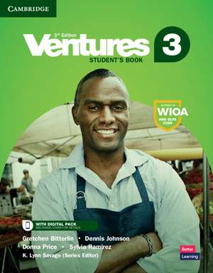 Ventures Level 3 Student`s Digital Value Pack de Gretchen Bitterlin