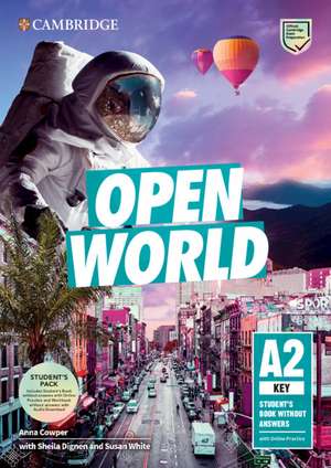 Open World Key Student's Book Pack (SB wo Answers w Online Practice and WB wo Answers w Audio Download) de Anna Cowper