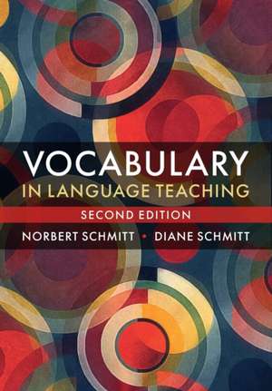 Vocabulary in Language Teaching de Norbert Schmitt