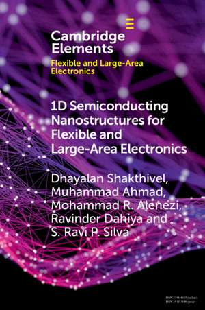 1D Semiconducting Nanostructures for Flexible and Large-Area Electronics: Growth Mechanisms and Suitability de Dhayalan Shakthivel