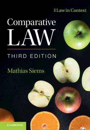 Comparative Law de Mathias Siems