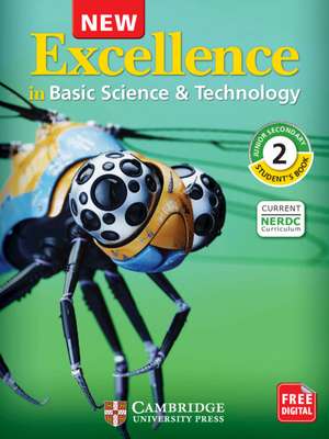 NEW Excellence in Basic Science and Technology JSS2 Student Book Blended with Cambridge Elevate de Elizabeth Ritchie