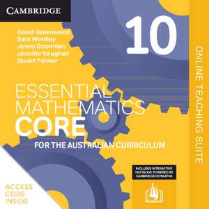 Essential Mathematics CORE for the Australian Curriculum Year 10 Online Teaching Suite Card de David Greenwood