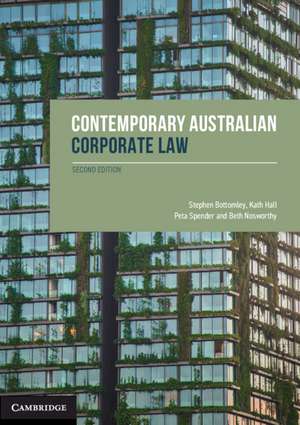 Contemporary Australian Corporate Law de Stephen Bottomley