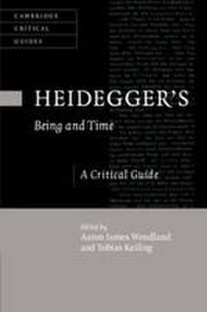 Heidegger's Being and Time de Aaron James Wendland