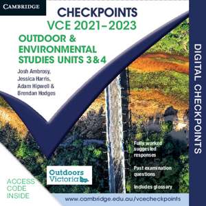 Cambridge Checkpoints VCE Outdoor and Environmental Studies Units 3&4 2021–2023 Digital Card de Josh Ambrosy