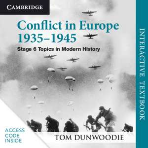 Conflict in Europe 1935–1945 Digital Card: Stage 6 Topics in Modern History de Tom Dunwoodie