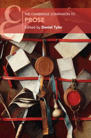 The Cambridge Companion to Prose de Daniel Tyler