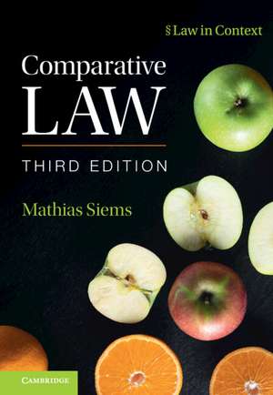 Comparative Law de Mathias Siems