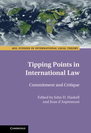 Tipping Points in International Law: Commitment and Critique de Jean d'Aspremont