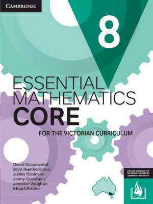 Essential Mathematics CORE for the Victorian Curriculum 8 de David Greenwood