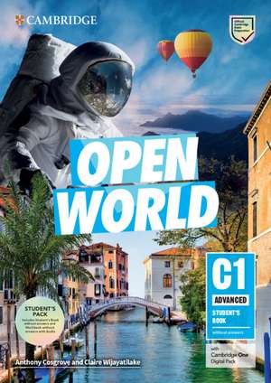 Open World Advanced Student's Book Pack without Answers de Anthony Cosgrove