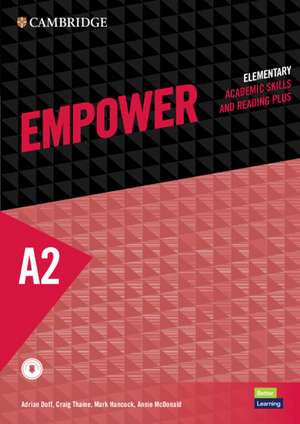 Cambridge English Empower Elementary Student's Book Pack with Online Access, Academic Skills and Reading Plus de Adrian Doff