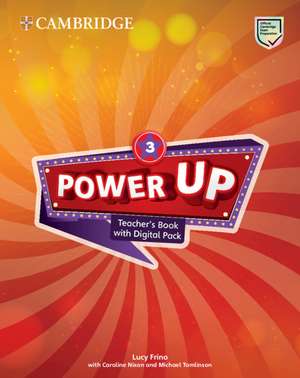 Power UP Level 3 Teacher's Book with Digital Pack MENA de Michael Tomlinson