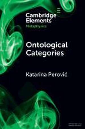 Ontological Categories de Katarina Perovic