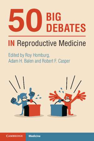 50 Big Debates in Reproductive Medicine de Roy Homburg