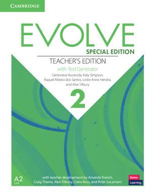 Evolve Level 2 Teacher's Edition with Test Generator Special Edition de Genevieve Kocienda