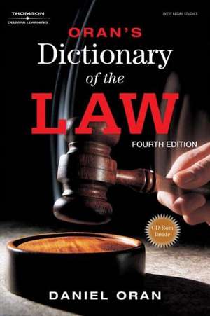 ORAN S DICT OF THE LAW (BOOK O de Mark Tosti