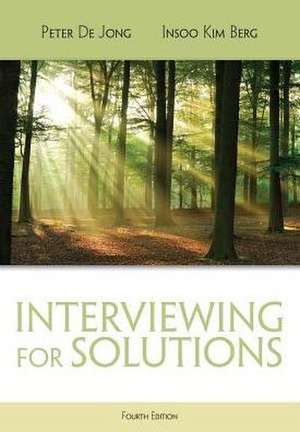 Interviewing for Solutions de Peter De Jong