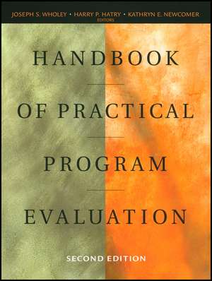 Handbook of Practical Program Evaluation de Joseph S Wholey
