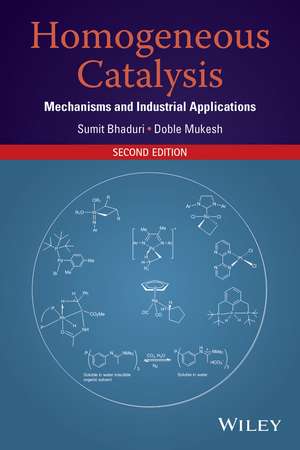 Homogeneous Catalysis 2E de Sumit Bhaduri