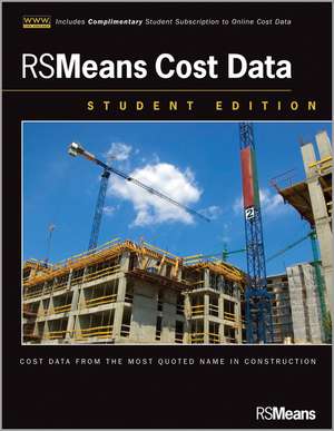 RSMeans Cost Data plus Website, Student Edition de . Means