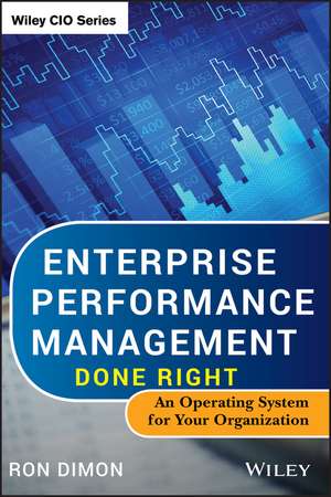 Enterprise Performance Management Done Right: An Operating System for Your Organization de Ron Dimon