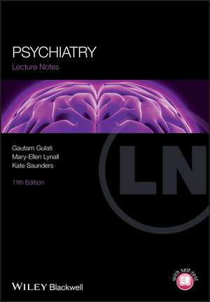 Lecture Notes – Psychiatry 11e de G Gulati