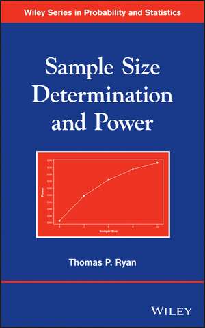 Sample Size Determination and Power de Thomas P. Ryan