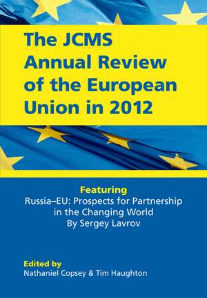 The JCMS Annual Review of the European Union in 2012 de N Copsey