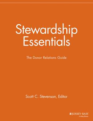 Stewardship Essentials de Scott C Stevenson
