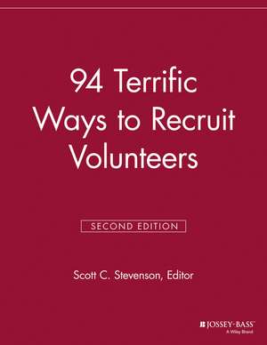 94 Terrific Ways to Recruit Volunteers 2nd Edition de . VMR