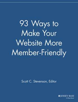 93 Ways to Make Your Website More Member–Friendly de . MMR