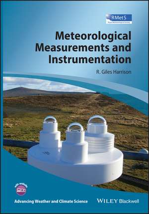 Meteorological Measurements and Instrumentation de GR Harrison