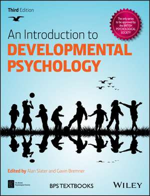 An Introduction to Developmental Psychology de Alan Slater