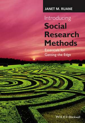 Introducing Social Research Methods de Janet M. Ruane