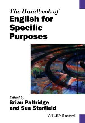 The Handbook of English for Specific Purposes de Paltridge