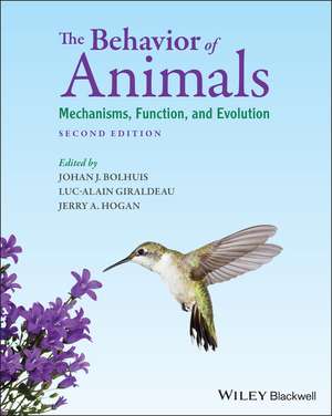 The Behavior of Animals – Mechanisms, Function and Evolution, 2nd Edition de J Bolhuis